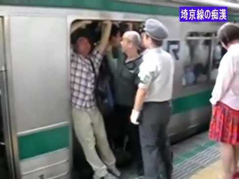 naturistin埼京線 痴漢 盗撮 無修整 